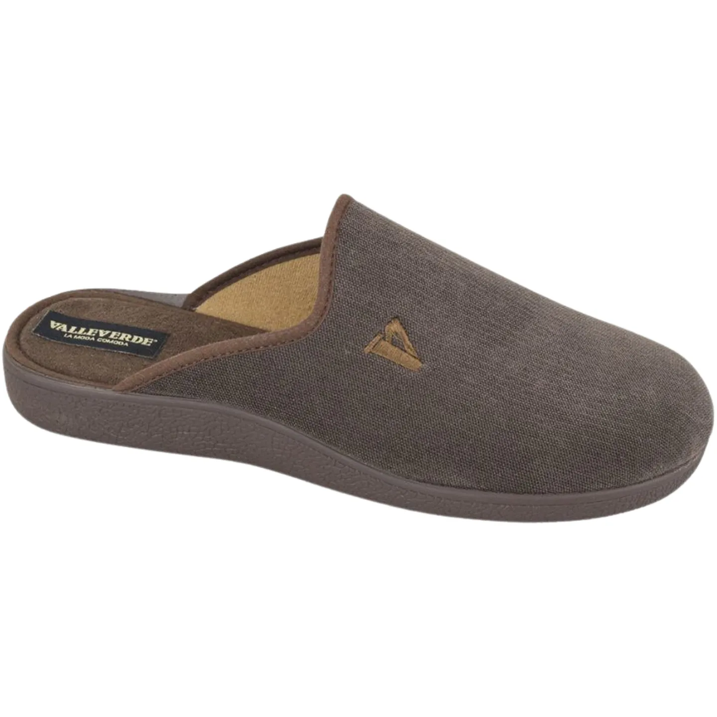Valleverde 37801 Pantofole Uomo con Plantare Soft Antracite